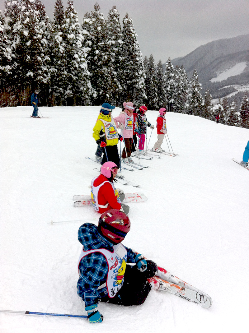 スキージュニアキャンプの様子